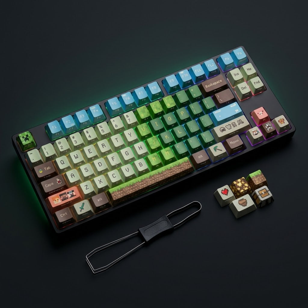 ⌨️ The 8-Bit Survivor Keycap Arsenal
